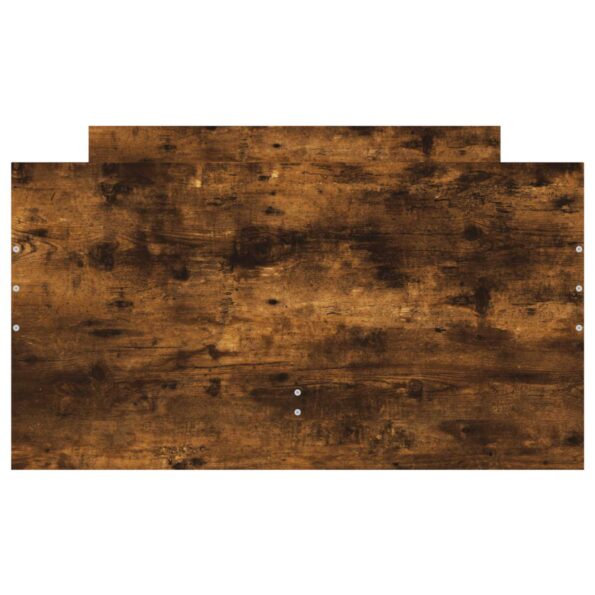 vidaXL Rám postele so skladom Dymový dub 80 x 200 cm Kompozitné drevo – Obrázok 5