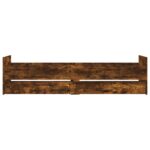 vidaXL Rám postele so skladom Dymový dub 80 x 200 cm Kompozitné drevo – Obrázok 6