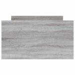 vidaXL Rám postele so skladom Betónovo sivá 80 x 200 cm – Obrázok 5