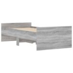 vidaXL Rám postele so skladom Betónovo sivá 80 x 200 cm – Obrázok 7