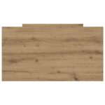 vidaXL Rám postele so skladom Dub artisan 80 x 200 cm Kompozitné drevo – Obrázok 4