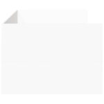vidaXL Rám postele so skladom Biela 80 x 200 cm Kompozitné drevo – Obrázok 4