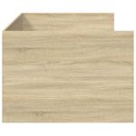 vidaXL Rám postele so skladom Dub sonoma 80 x 200 cm Kompozitné drevo – Obrázok 4