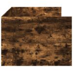 vidaXL Rám postele so skladom Dymový dub 80 x 200 cm Kompozitné drevo – Obrázok 4