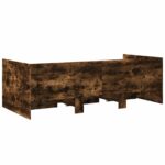 vidaXL Rám postele so skladom Dymový dub 80 x 200 cm Kompozitné drevo – Obrázok 6