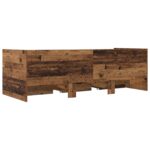 vidaXL Rám postele so skladom Staré drevo 80 x 200 cm Kompozitné drevo – Obrázok 5