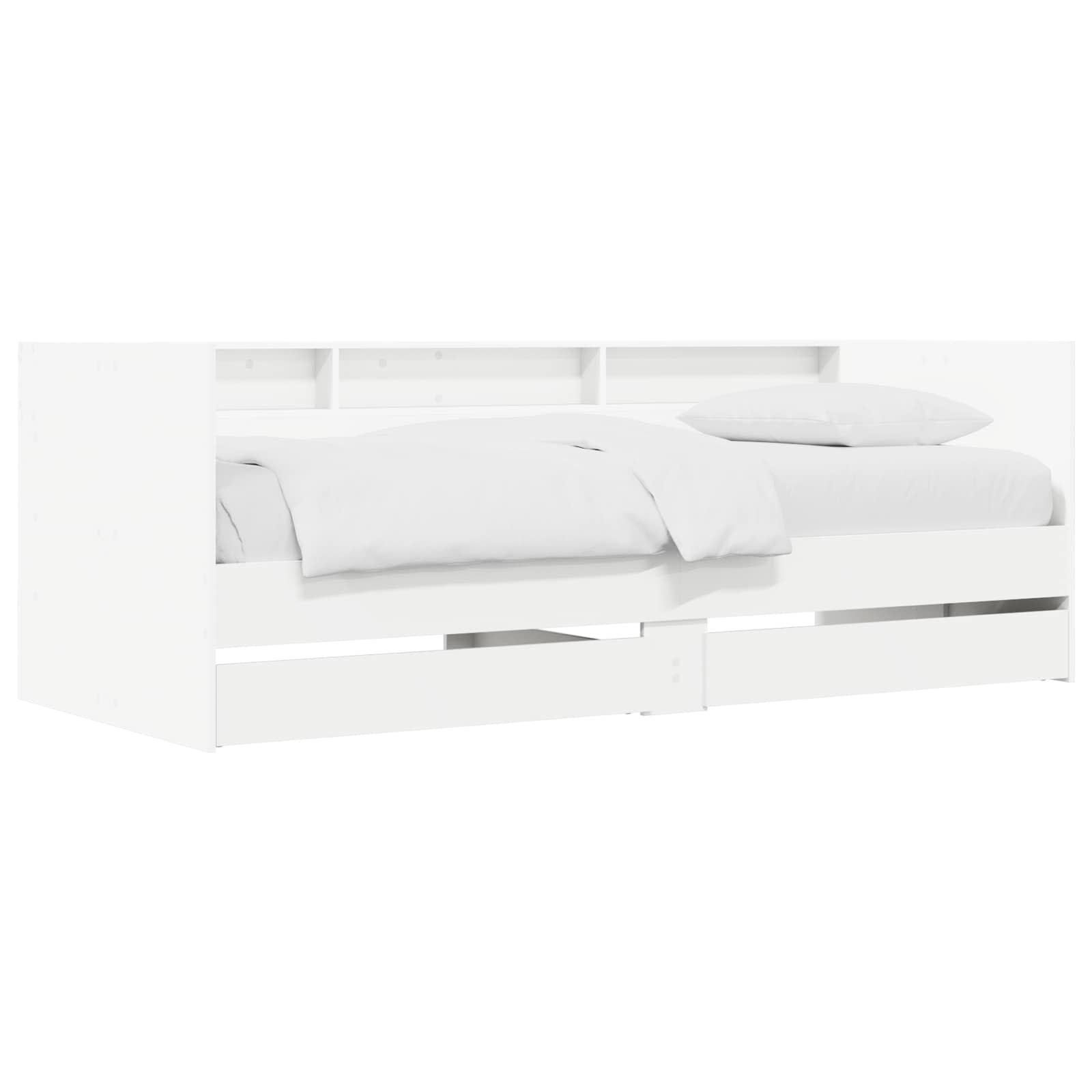 3429637_1.jpg vidaXL Rám postele so skladom Biela 80 x 200 cm Kompozitné drevo – Obrázok 1