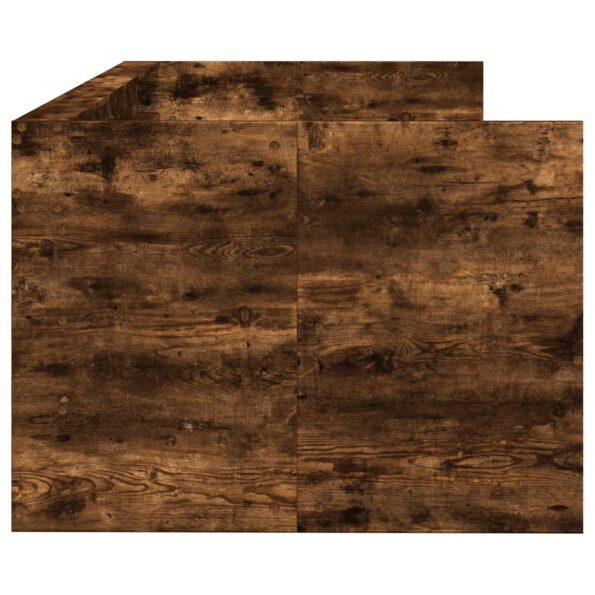 vidaXL Rám postele so skladom Dymový dub 80 x 200 cm Kompozitné drevo – Obrázok 4