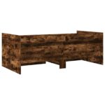 vidaXL Rám postele so skladom Dymový dub 80 x 200 cm Kompozitné drevo – Obrázok 6