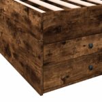 vidaXL Rám postele so skladom Dymový dub 80 x 200 cm Kompozitné drevo – Obrázok 7