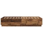 vidaXL Rám postele Staré drevo 80 x 200 cm Kompozitné drevo – Obrázok 5