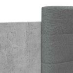 vidaXL Posteľový rám s LED Betónovo sivá 80 x 200 cm Kompozitné drevo – Obrázok 8