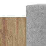 vidaXL Posteľový rám s LED Dub artisan 80 x 200 cm Kompozitné drevo – Obrázok 6