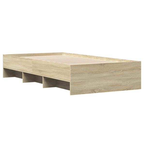 vidaXL Rám postele s poličkou Dub sonoma 80 x 200 cm Kompozitné drevo – Obrázok 6