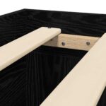 vidaXL Rám postele so skladom Čierny dub 80 x 200 cm Kompozitné drevo – Obrázok 8