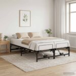 vidaXL Elektrický nastaviteľný rám postele Čierna 140 x 190 cm Oceľ – Obrázok 4