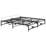vidaXL Elektrický nastaviteľný rám postele Čierna 180 x 200 cm Oceľ – Obrázok 5