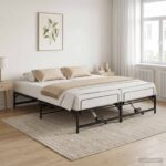 vidaXL Elektrický nastaviteľný rám postele Čierna 183 x 213 cm Oceľ – Obrázok 4