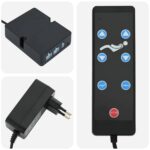 vidaXL Elektrický nastaviteľný rám postele Biela 200 x 200 cm Oceľ – Obrázok 9