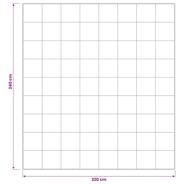 vidaXL Súprava paplóna a vankúša 3 ks 220x240 cm 4 ročné obdobia Vlnka – Obrázok 11