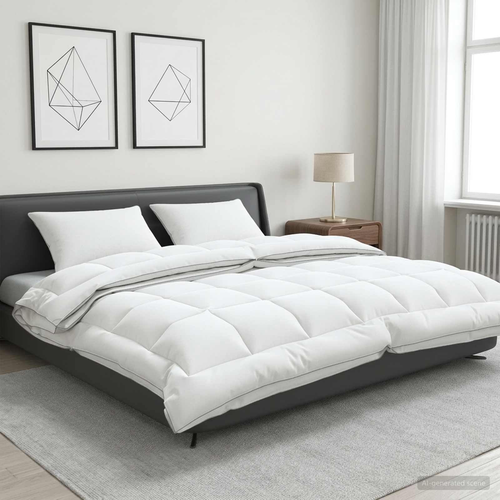 3441539_1.jpg vidaXL Súprava paplóna a vankúša 3 ks 200x240 cm 4 ročné obdobia Vlnka – Obrázok 1