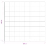 vidaXL Súprava paplóna a vankúša 3 ks 200x200 cm Leto 200 GSM Vlnka – Obrázok 11