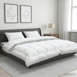 vidaXL Súprava paplóna a vankúša 3 ks 200x240 cm 4 ročné obdobia Vlnka