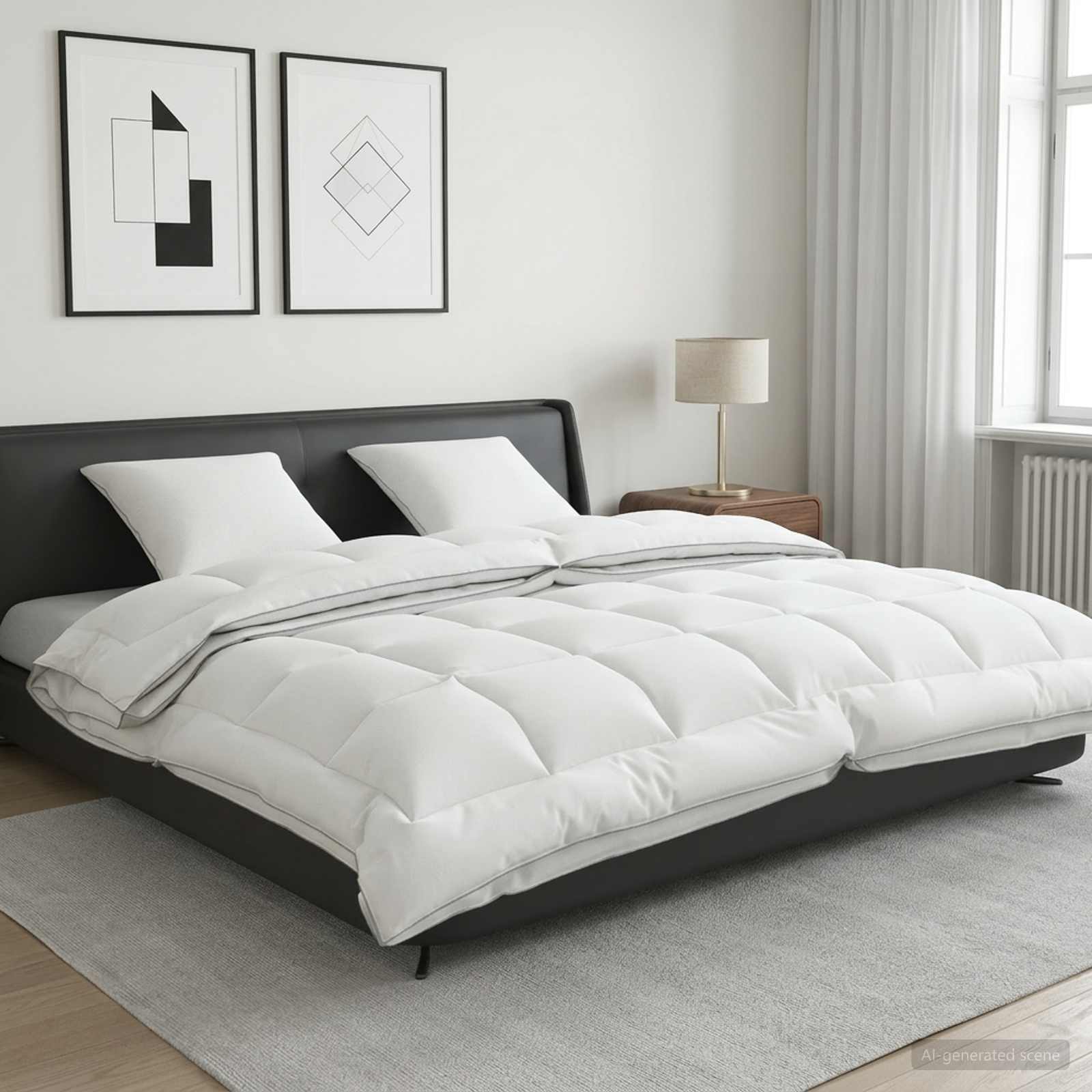 3442071_1.jpg vidaXL Súprava paplóna a vankúša 3 ks 220x240 cm 4 ročné obdobia Vlnka – Obrázok 1
