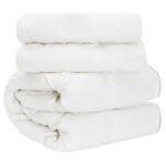 vidaXL Paplón FULDA 152 x 203 cm 4 ročné obdobia 310 GSM Biela – Obrázok 5