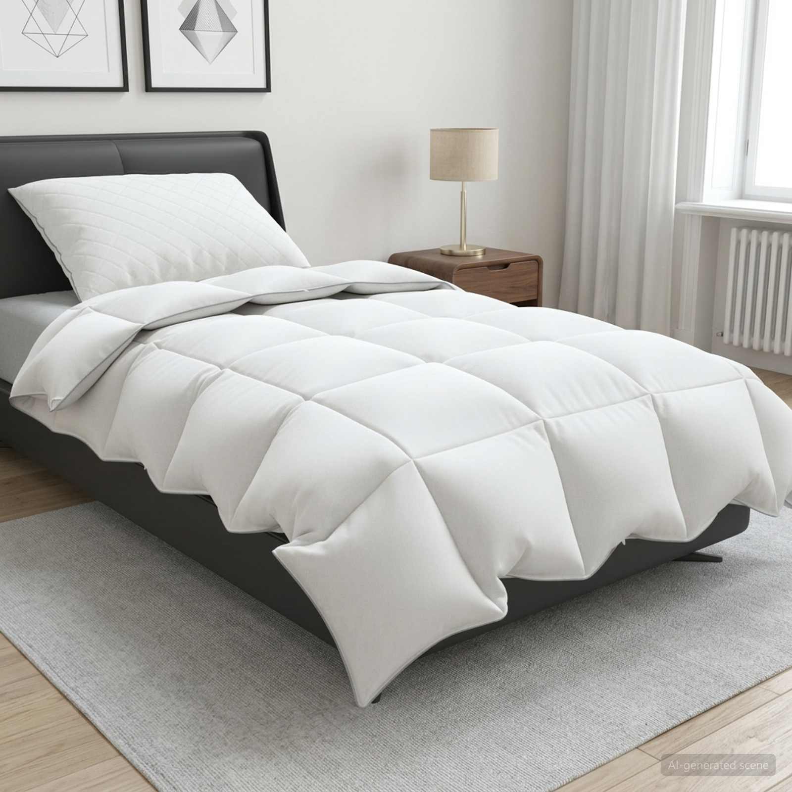 3442236_1.jpg vidaXL Súprava paplónu z 90% husacieho peria FULDA 2 ks 155 x 200 cm – Obrázok 1