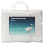 vidaXL Súprava paplónu z 90% husacieho peria FULDA 2 ks 140 x 200 cm – Obrázok 5