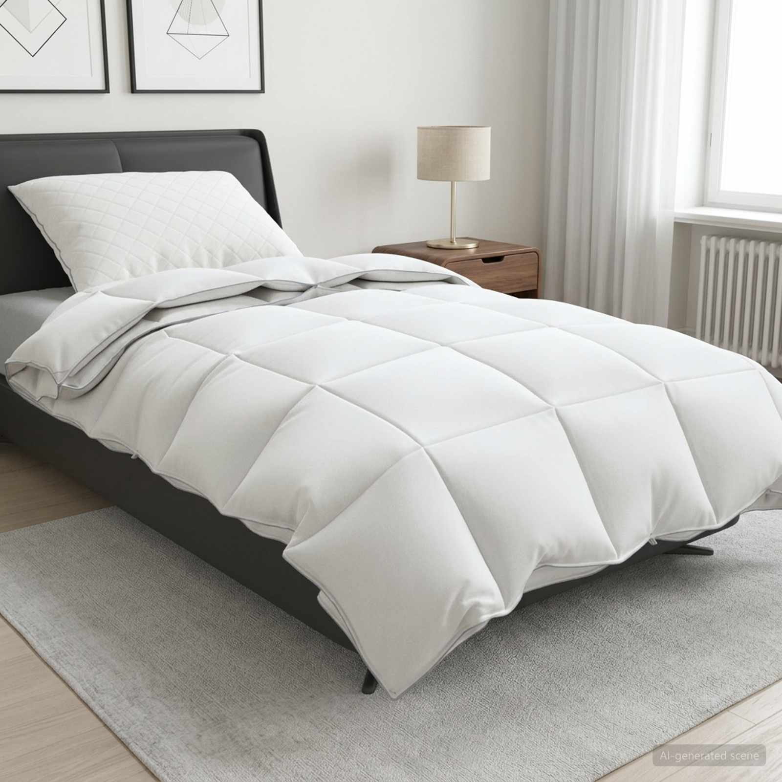 3442279_1.jpg vidaXL Súprava paplónu z 90% husacieho peria FULDA 2 ks 155 x 200 cm – Obrázok 1