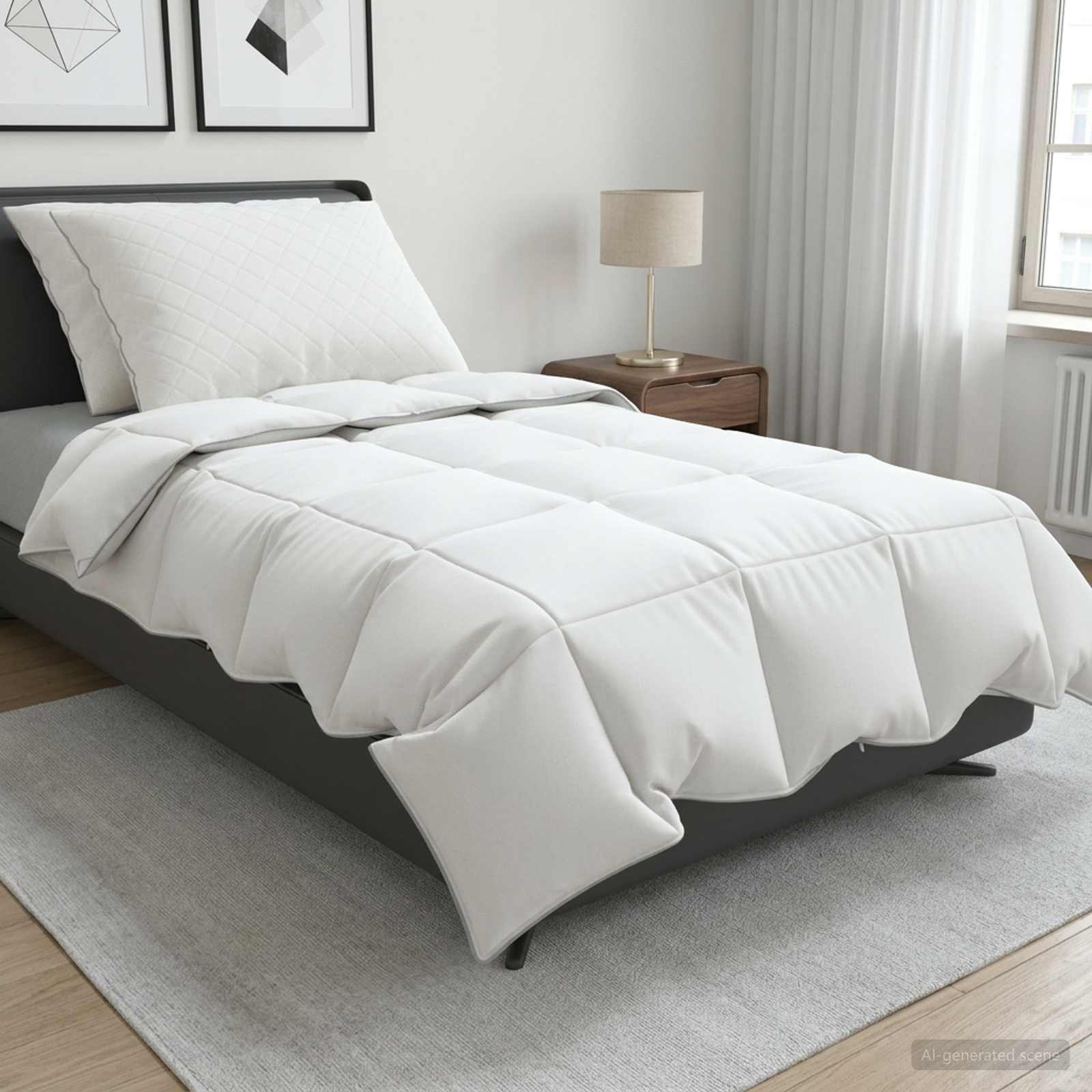 3442319_1.jpg vidaXL Súprava paplónu z 90% husacieho peria FULDA 3 ks 135 x 220 cm – Obrázok 1