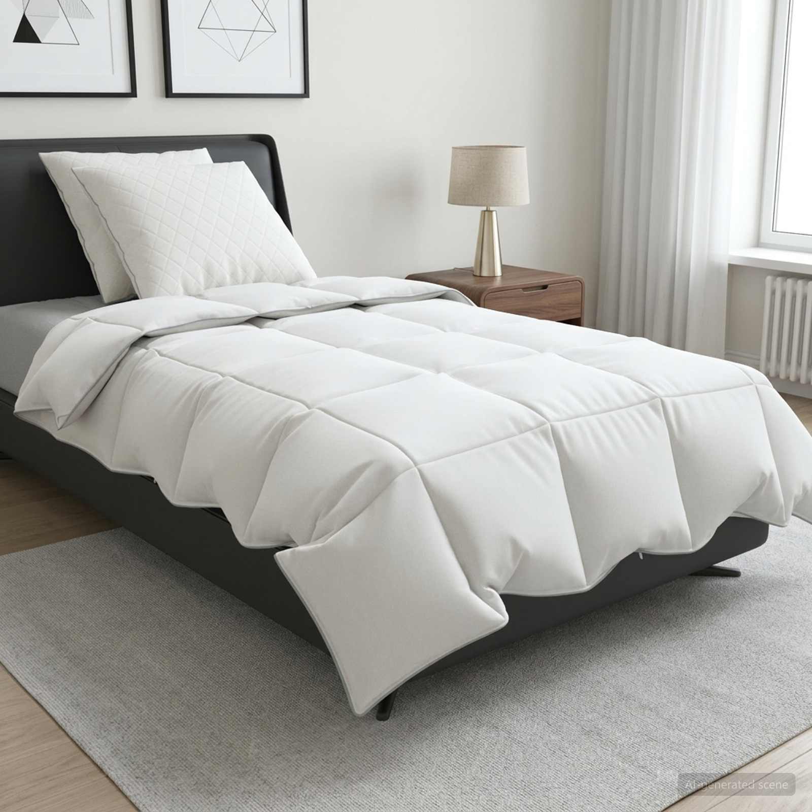 3442342_1.jpg vidaXL Súprava paplónu z 90% husacieho peria FULDA 3 ks 155 x 220 cm – Obrázok 1