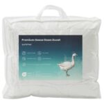 vidaXL Súprava paplónu z 90% husacieho peria FULDA 3 ks 220 x 240 cm – Obrázok 5