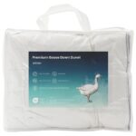vidaXL Súprava paplónu z 90% husacieho peria FULDA 3 ks 200 x 220 cm – Obrázok 5