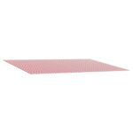 vidaXL Náhradná látka na markízu Červená a Biela 250 x 200 cm – Obrázok 2