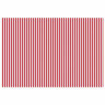 vidaXL Náhradná látka na markízu Červená a Biela 250 x 200 cm – Obrázok 3
