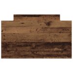 vidaXL Rám postele Staré drevo 100 x 200 cm Kompozitné drevo – Obrázok 3
