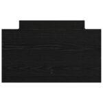 vidaXL Rám postele Čierny dub 90 x 200 cm Kompozitné drevo – Obrázok 3