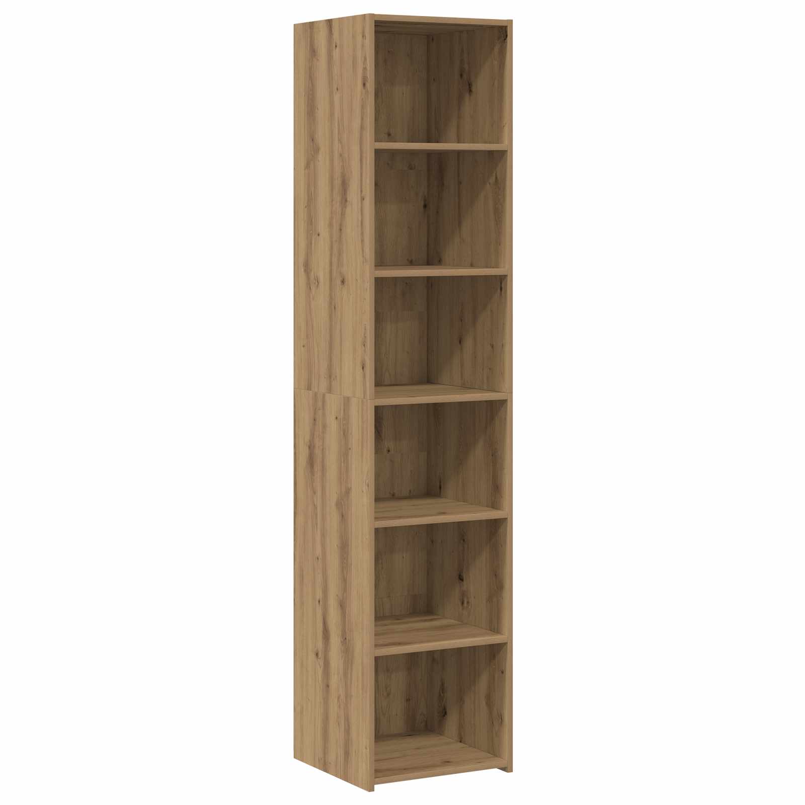 3446622_1.jpg vidaXL Servírovacia skriňa Dub artisan 40 x 41 x 185 cm – Obrázok 1