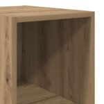 vidaXL Servírovacia skriňa Dub artisan 40 x 41 x 185 cm – Obrázok 5