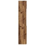 vidaXL Úložný kabinet so policami Staré drevo 70 x 42,5 x 225 cm – Obrázok 7