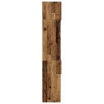vidaXL Úložný kabinet so policami Staré drevo 70 x 42,5 x 225 cm – Obrázok 7