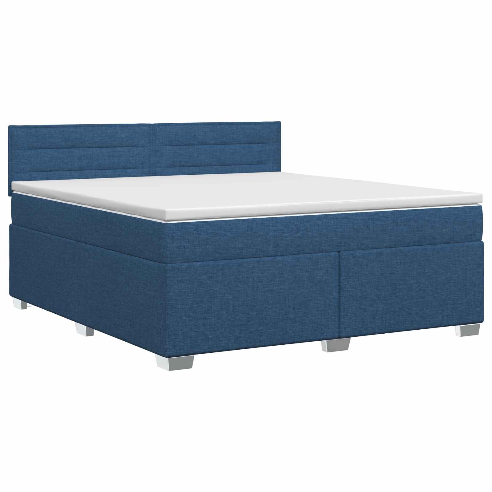 3450536_1.jpg vidaXL Posteľ boxspring s matracom Modrá 180 x 200 cm Látka – Obrázok 1