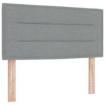 vidaXL Posteľ boxspring s matracom Svetlosivá 80 x 200 cm Látka – Obrázok 3