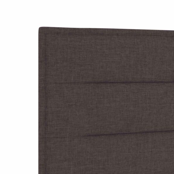 vidaXL Posteľ boxspring s matracom Tmavohnedá 80 x 200 cm Látka – Obrázok 8