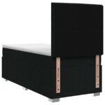 vidaXL Posteľ boxspring s matracom Čierna 80 x 200 cm Látka – Obrázok 7