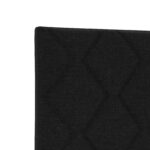 vidaXL Ottoman posteľ s matracom a LED Čierna 90 x 200 cm Látka – Obrázok 9