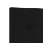 vidaXL Ottoman posteľ s matracom a LED Čierna 90 x 200 cm Látka – Obrázok 9
